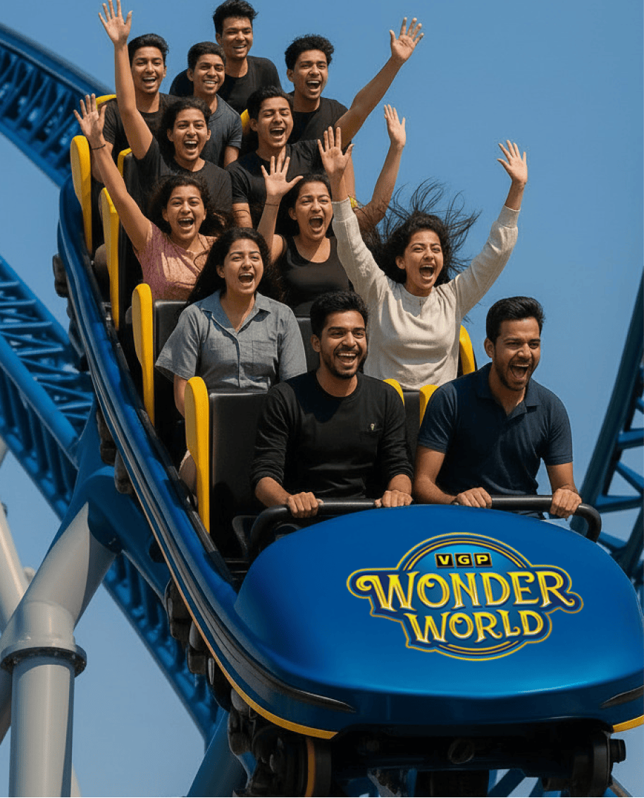 VGP Wonder World roller coaster